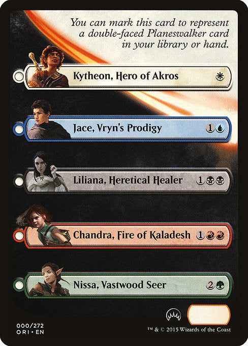 Magic Origins Checklist - Magic Origins - #0