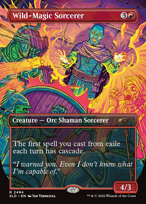 Wild-Magic Sorcerer - Secret Lair Drop Series - #2494