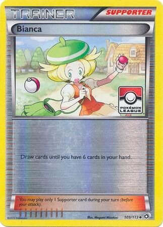 Bianca 109 113 Pokemon League - League & Championship Cards - #109/113