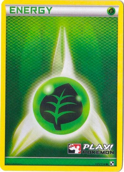 Grass Energy 105 114 Play Pokemon - League & Championship Cards - #105/114