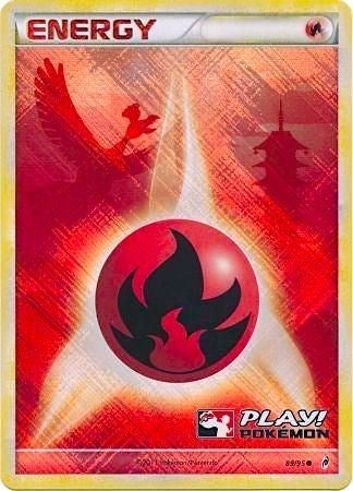 Fire Energy 89 95 Play Pokemon - League & Championship Cards - #089/095