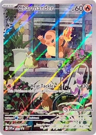 Charmander 044 Pokemon Center Exclusive - SV: Scarlet & Violet Promo Cards - #044
