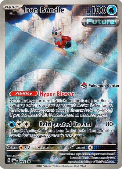 Iron Bundle 066 Pokemon Center Exclusive - SV: Scarlet & Violet Promo Cards - #066
