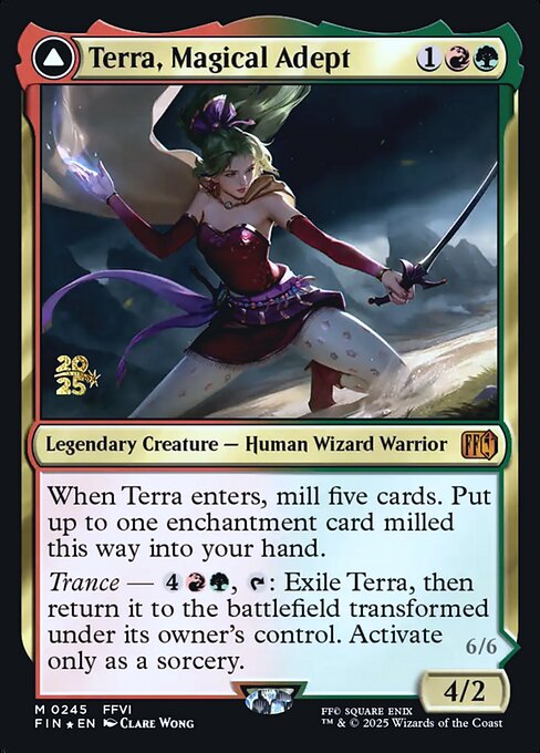 Terra, Magical Adept // Esper Terra - Prerelease Cards - #245s