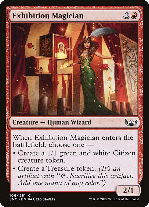 Exhibition Magician - Streets of New Capenna - #106